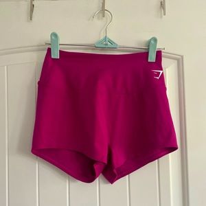 Magenta Gymshark Shorts